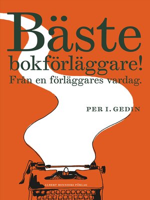 cover image of Bäste bokförläggare